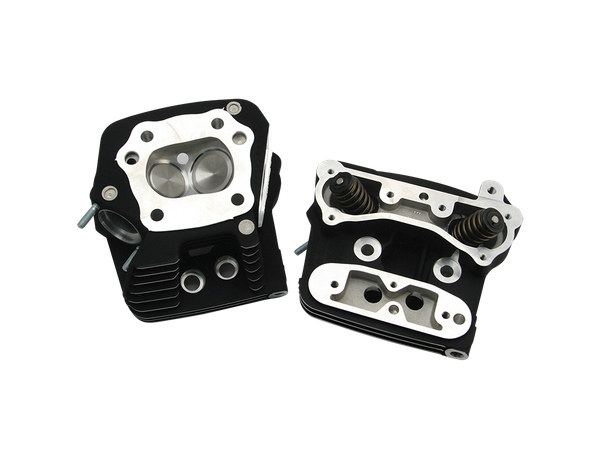 S&S 76cc Cylinder Head Kit – Black. Fits Big Twin 1986-1999.