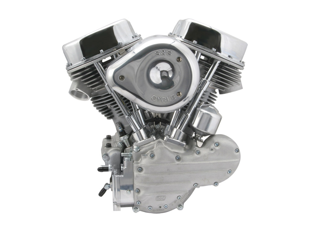S&S 93ci Alternator / Generator Style Panhead Engine – Natural.