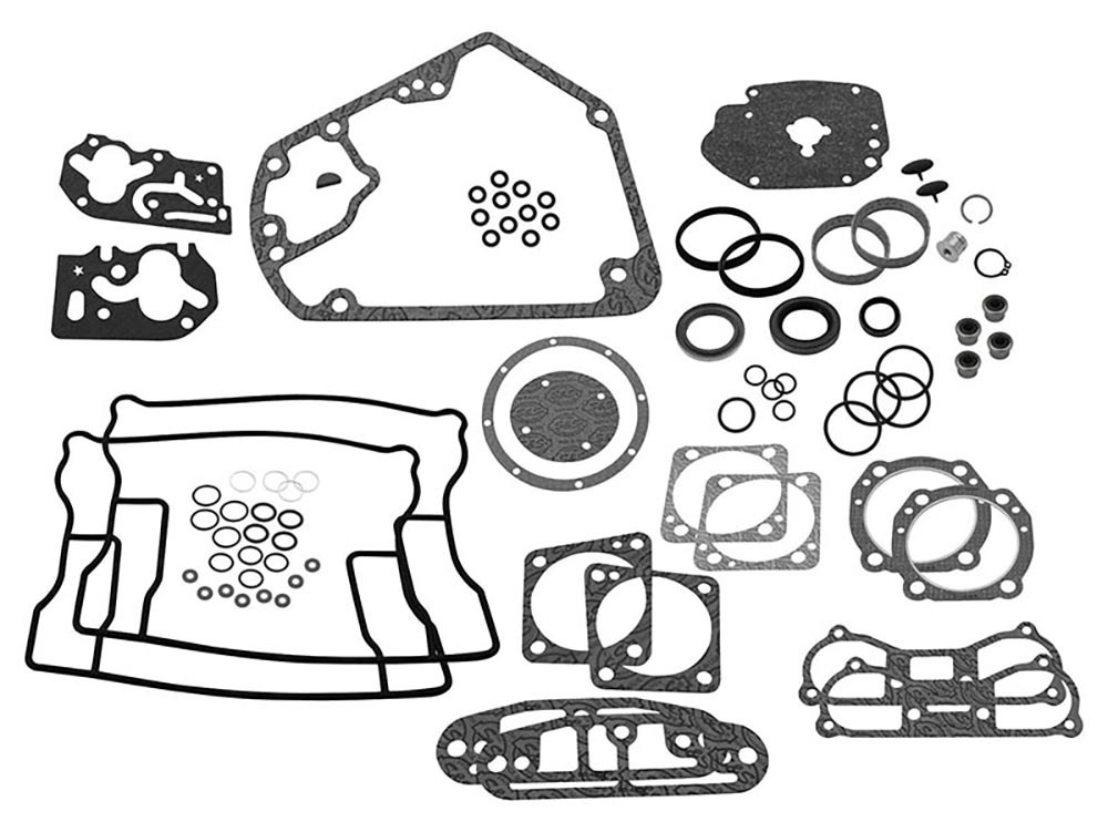 S&S Engine Gasket Kit. Fits Big Twin 1984-1999 with 3-5/8in. Bore.