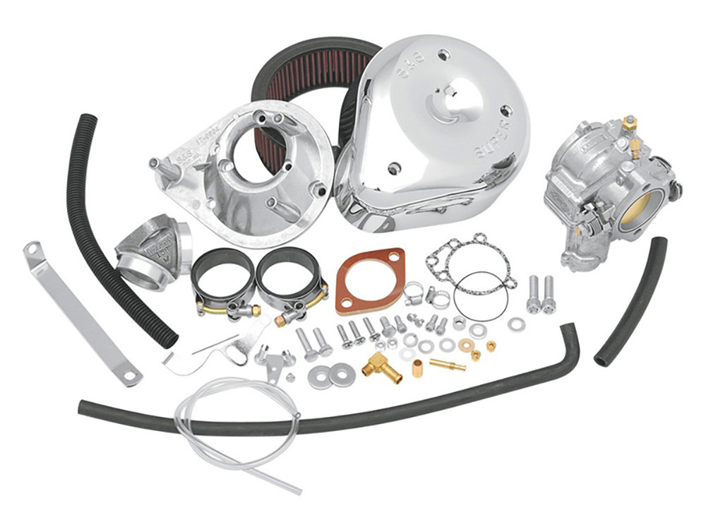 S&S Super E Carburettor Kit. Fits Sportster 1979-1985.