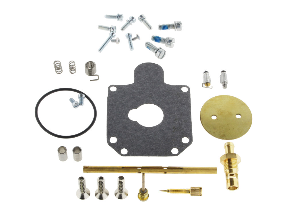 S&S Carburettor Master Rebuild Kit. Fits S&S Super B Carburettor.