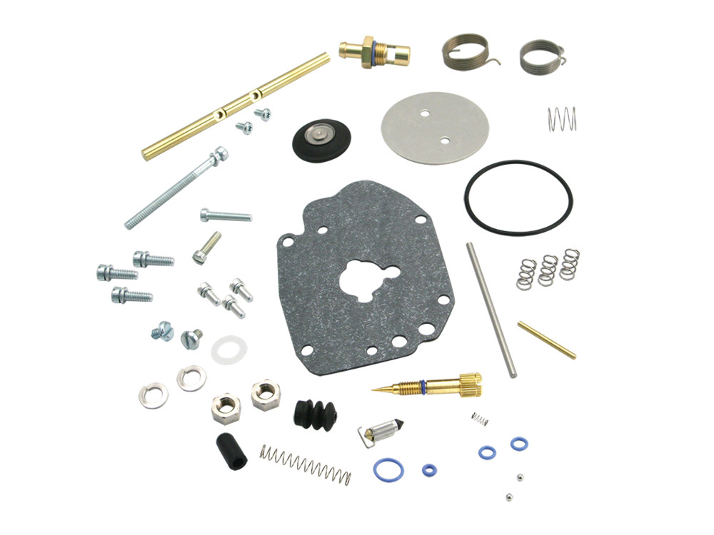 S&S Carburettor Master Rebuild Kit. Fits S&S Super G Carburettor.