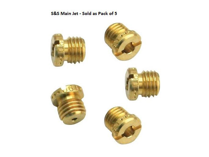 S&S .072in. Main Jet – Pack of 5. Fits S&S Super E, G, D & B Carburettors.