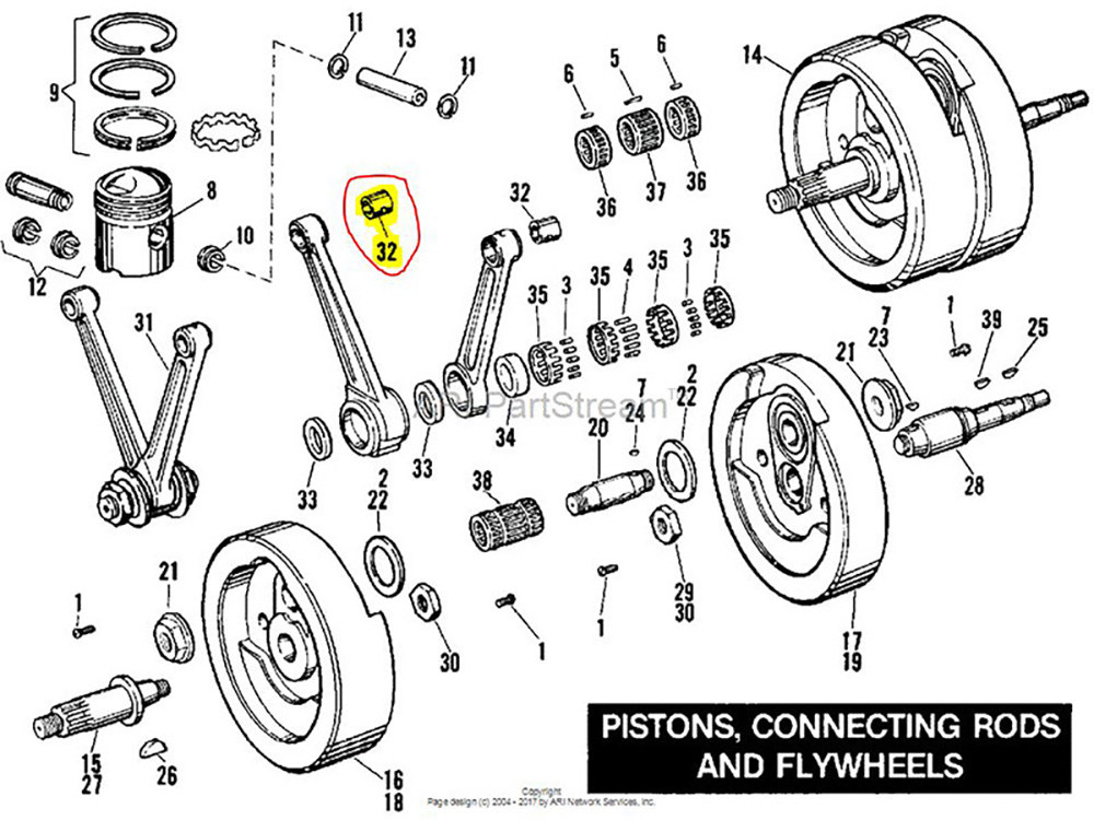 S&S Connecting Rod Wristpin Bushing. Fits Big Twin 1936-1999.