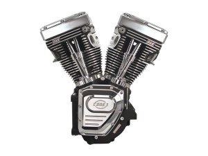 S&S 124ci Twin Cam A Engine – Black with Chrome Covers. Fits Dyna 1999-2005 & Touring 1999-2006 Models. S&S 124ci Twin Cam A Engine – Black with Chrome Covers. Fits Dyna 1999-2005 & Touring 1999-2006 Models.