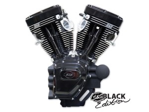 S&S 124ci Twin Cam Engine – Black Edition. Fits Dyna 2006-2017. S&S 124ci Twin Cam Engine – Black Edition. Fits Dyna 2006-2017.