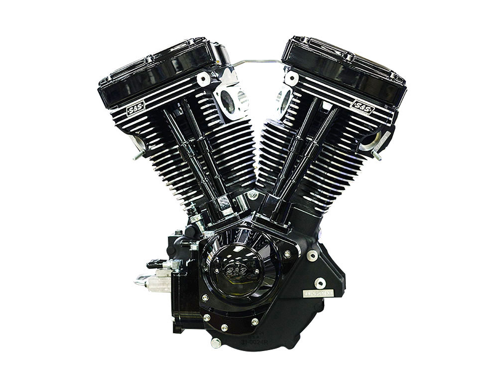 S&S 124ci Evo Engine – Black Edition, Black Covers