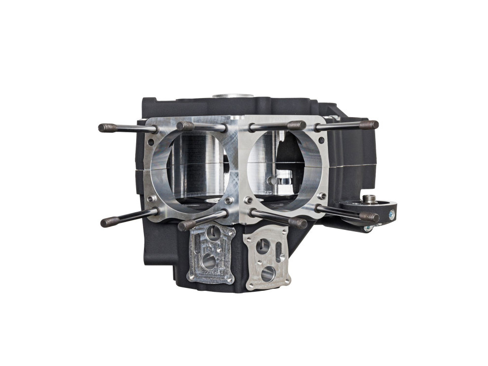 Crankcase Assy; FLH%2717up Blk