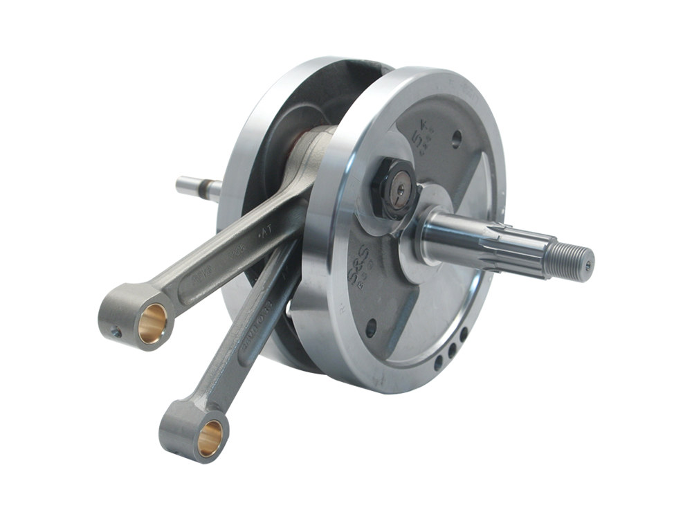 S&S 4-1/4in. Stroke Flywheel Assembly. Fits Evolution Big Twin 1984-1999.