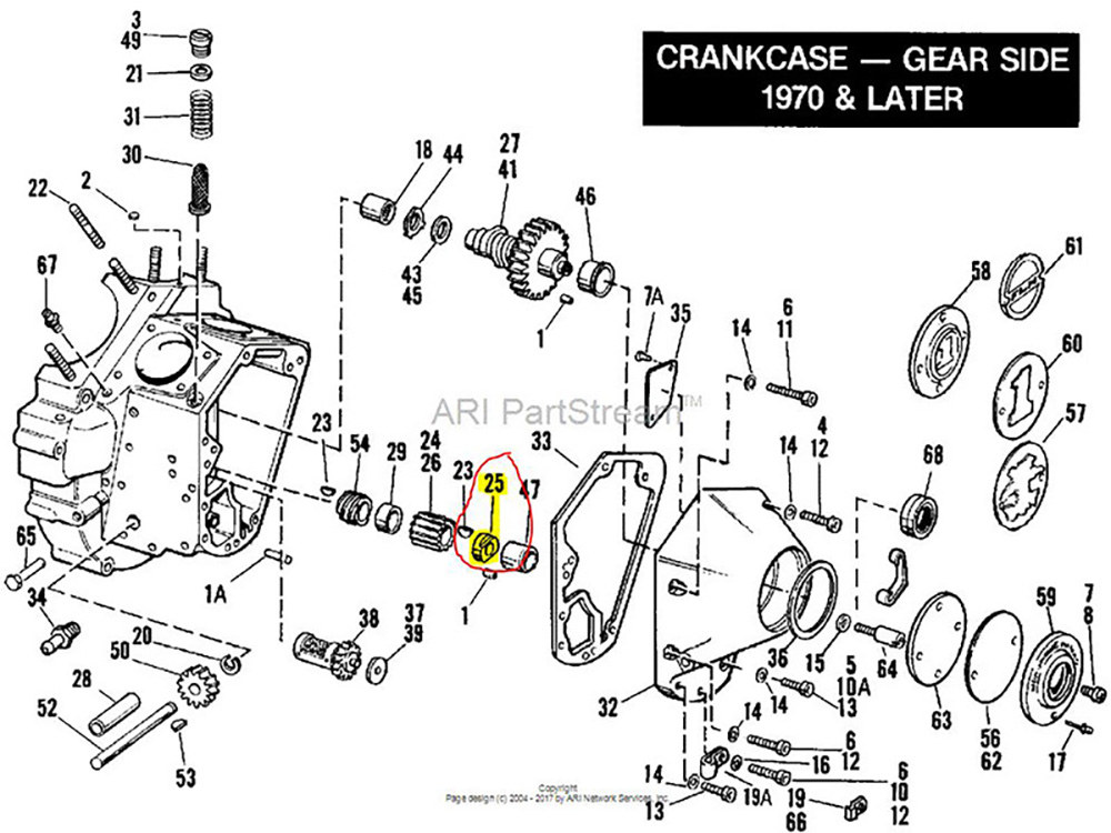 Nut; Pinion Gear BT%2754-89