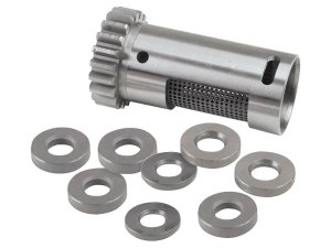 S&S Standard Steel Rotary Breather Gear Kit with Shims. Fits Big Twin Late 1977-1999. S&S Standard Steel Rotary Breather Gear Kit with Shims. Fits Big Twin Late 1977-1999.