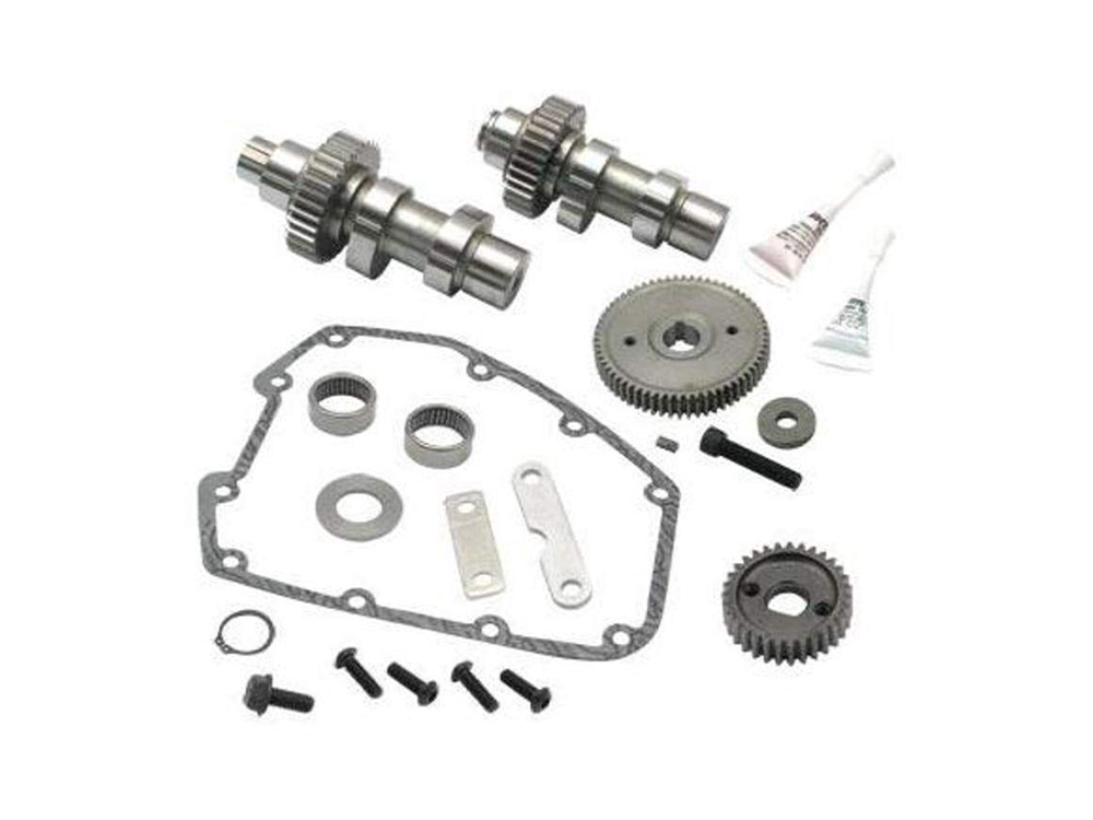 S&S 585G Gear Drive Camshaft Kit. Fits Dyna 2006 & Twin Cam 2007-2017.