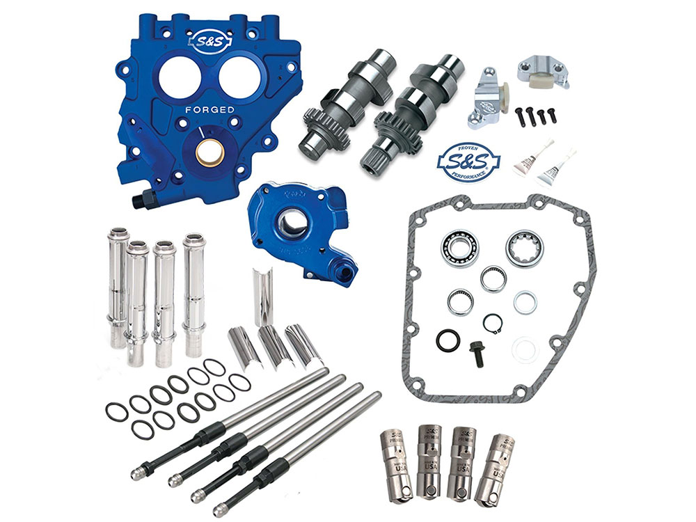 S&S Cam Chest Kit with 510C Chain Drive Cams. Fits Twin Cam 1999-2006