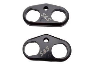 S&S Lifter Cuffs – Black. Fits Milwaukee-Eight 2017up. S&S Lifter Cuffs – Black. Fits Milwaukee-Eight 2017up.