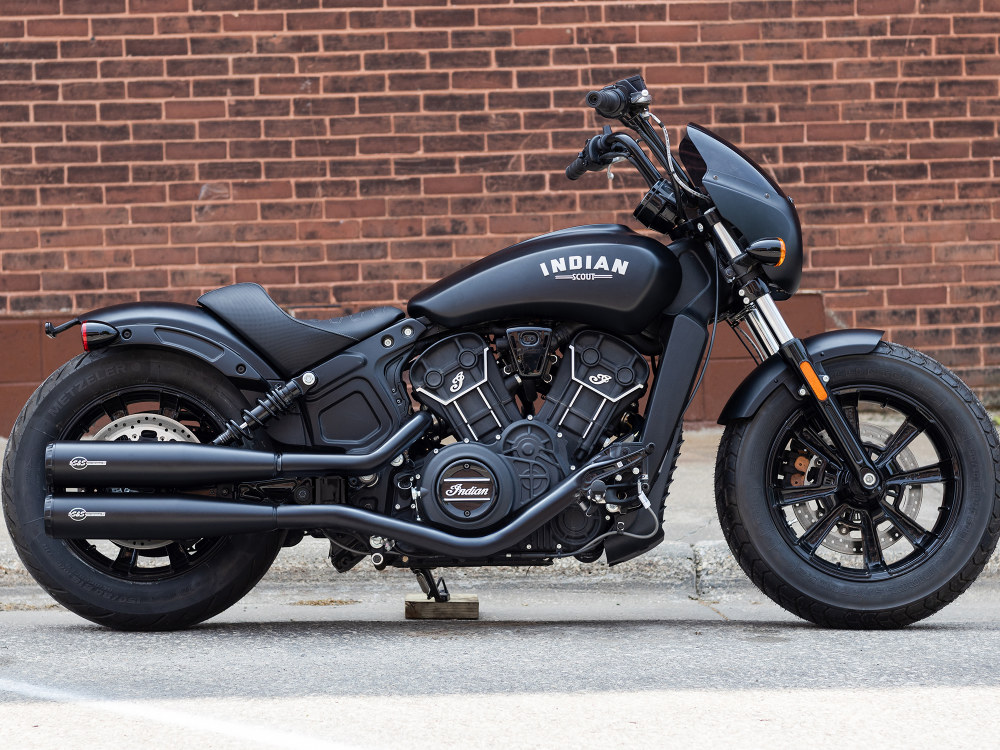 Mufflers; Indian Scout%2715-24 Blk