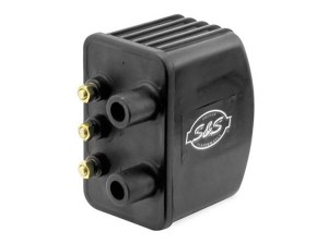 S&S Ignition Coil – Black. Fits Big Twin 1970-1999 & Sportster 1971-2003 Models with Upgraded Single Fire Ignition. S&S Ignition Coil – Black. Fits Big Twin 1970-1999 & Sportster 1971-2003 Models with Upgraded Single Fire Ignition.