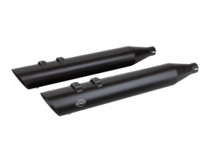 S&S 4in. Grand National Slash Cut Slip-On Mufflers – Black. Fits Touring 2017up. S&S 4in. Grand National Slash Cut Slip-On Mufflers – Black. Fits Touring 2017up.