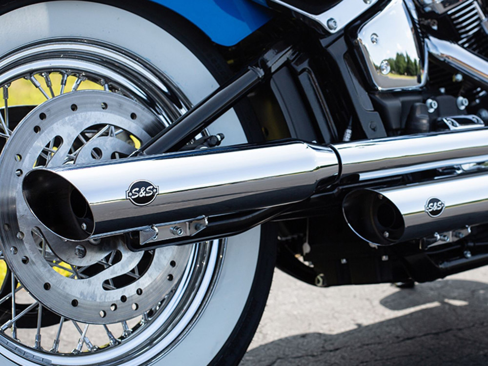 Mufflers; S/Tail%2718up FLHC%2718-24 &