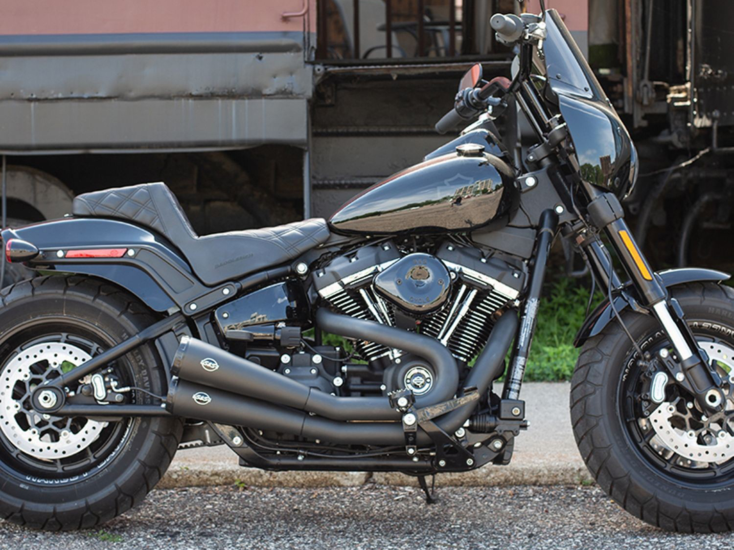 Exhaust; S/Tail%2718-24 2:2 Blk