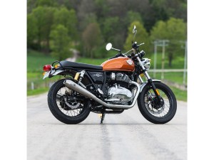 S&S Tapered Cone Slip-On Mufflers – Stainless Steel. Fits Royal Enfield 650 Twins 2019up S&S Tapered Cone Slip-On Mufflers – Stainless Steel. Fits Royal Enfield 650 Twins 2019up