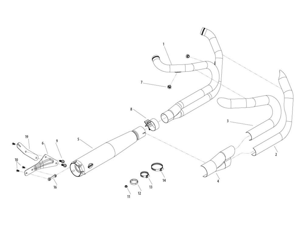 Exhaust; S/Tail%2718-24 2:1 Chr