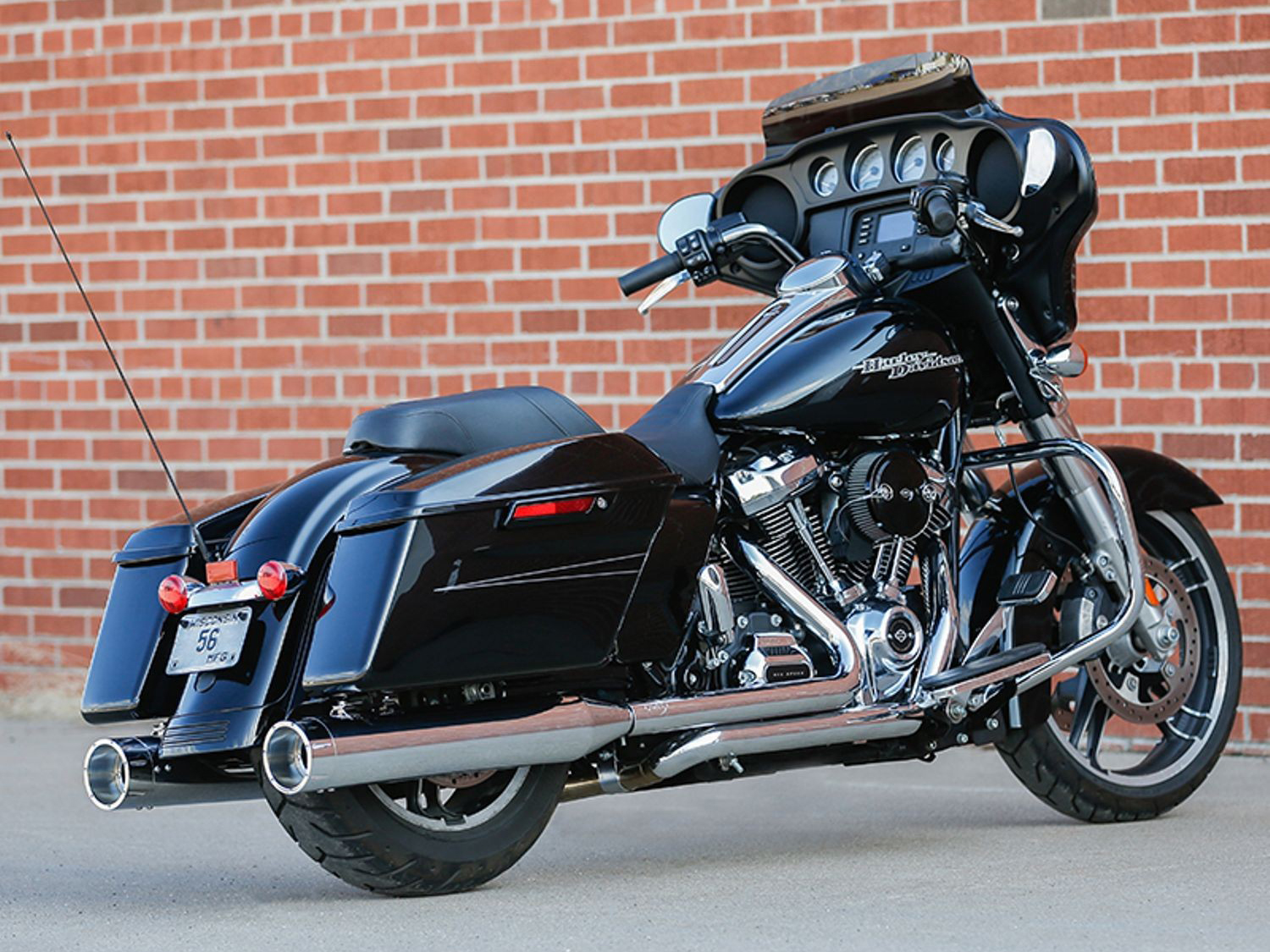 Exhaust; FLH%2717up 4.5