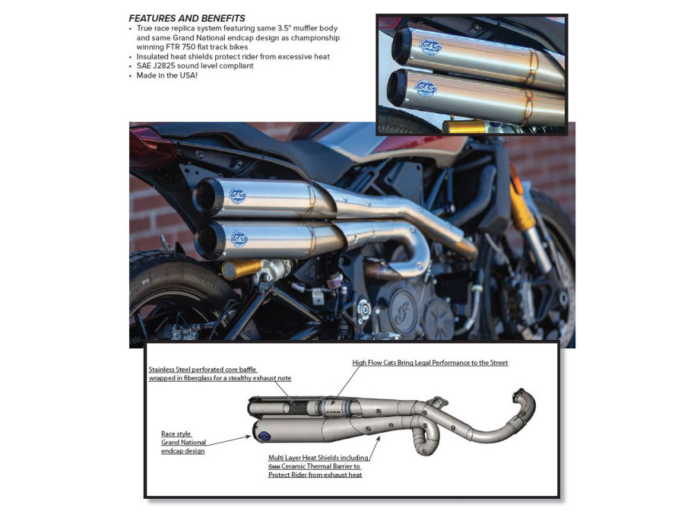 Exhaust; Grand National 2-2 High