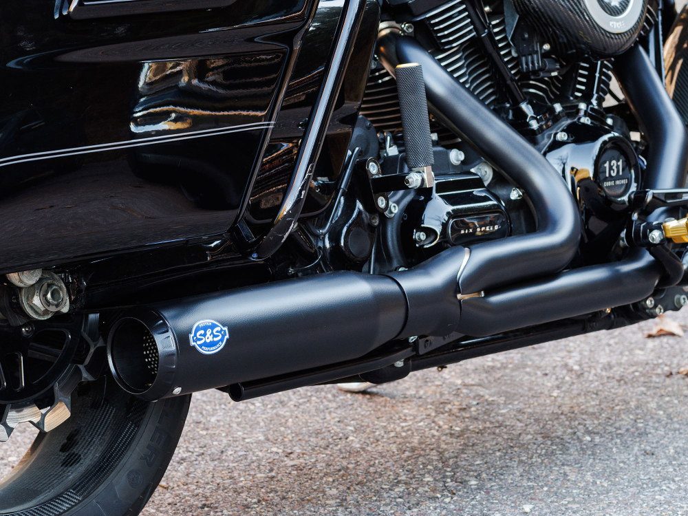 Exhaust; FLH%2717up 2:1 Blk Qualifer