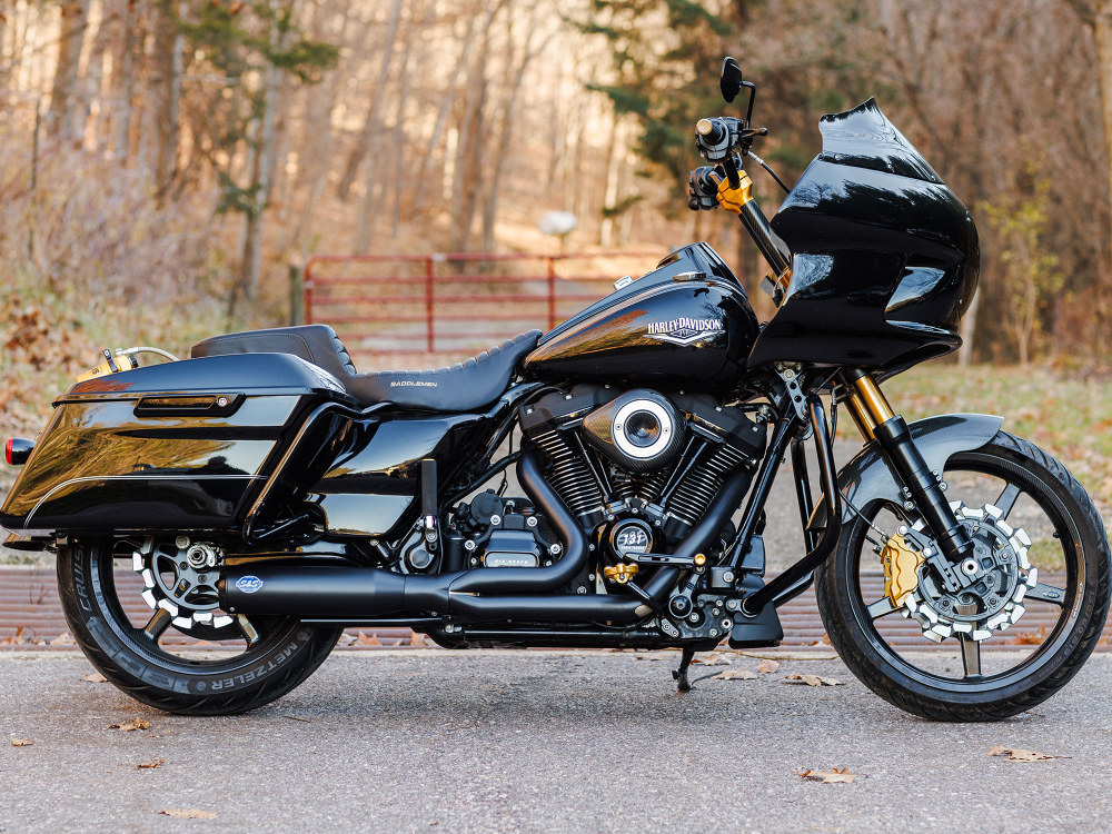 Exhaust; FLH%2717up 2:1 Blk Qualifer