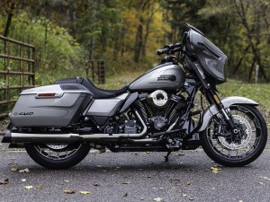 S&S 4-1/2in. Mk45 Slip-On Mufflers – Lava Chrome with Black Cutlass End Caps. Fits Touring 2017up. S&S 4-1/2in. Mk45 Slip-On Mufflers – Lava Chrome with Black Cutlass End Caps. Fits Touring 2017up.