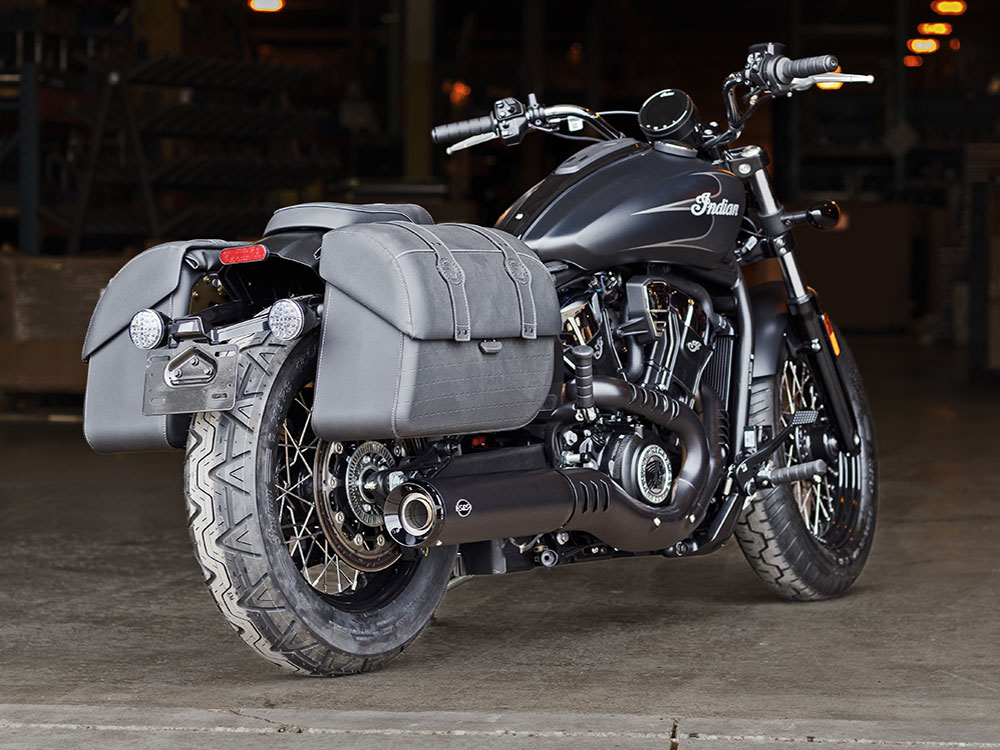 Muffler; Indian Scout%2725up Blk