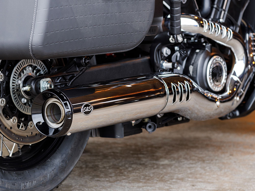 Muffler; Indian Scout%2725up Chr
