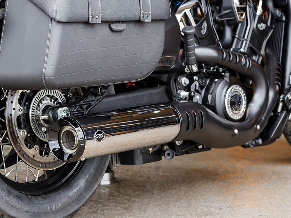 Muffler; Indian Scout%2725up Chr