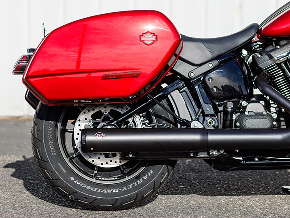 Muffler; S/Tail%2725up FXBB, FXLRS/ST