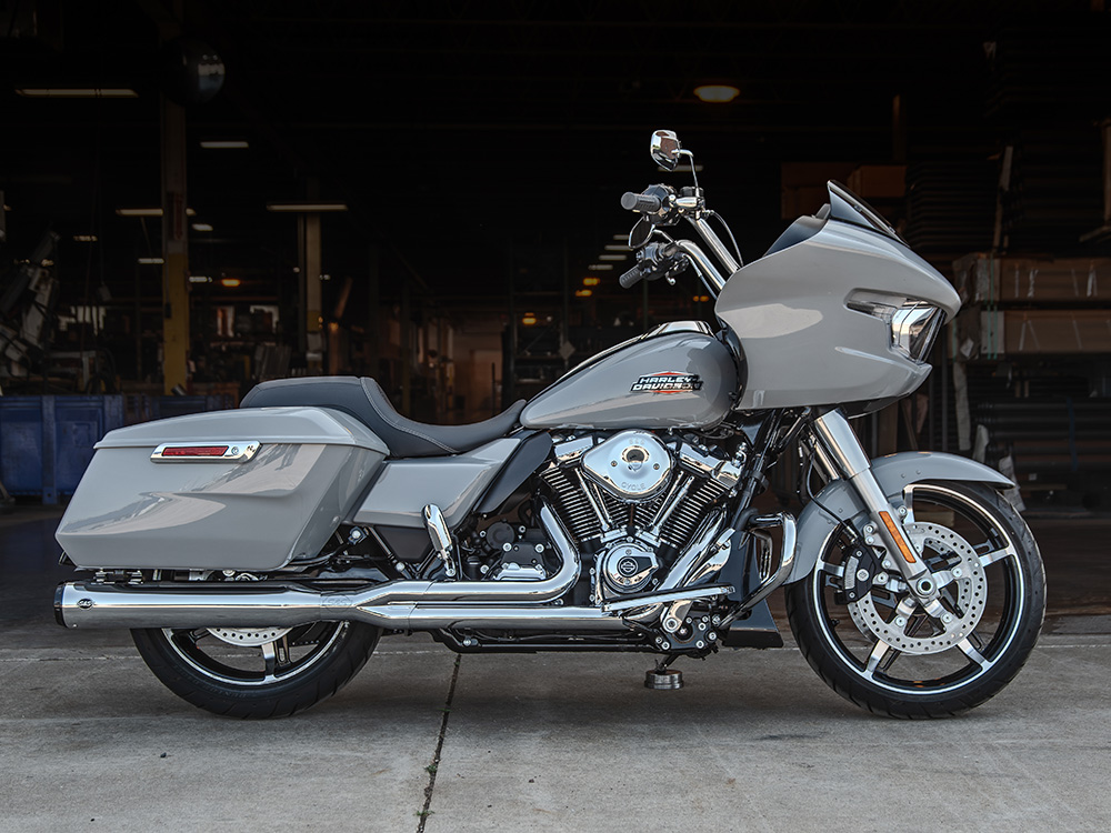 Exhaust; FLH%2717up 2:1 Chr w/Blk
