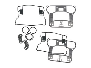 S&S Rocker Cover Gasket Kit. Fits Big Twin 1984-1999 & Sportster 1986-2003 with Diecast Rocker Covers. S&S Rocker Cover Gasket Kit. Fits Big Twin 1984-1999 & Sportster 1986-2003 with Diecast Rocker Covers.