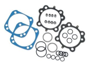 S&S Top End Gasket Kit. Fits Big Twin 1999up with OEM Crankcases & S&S 124in.,  4-1/8in. Bore Hot Set Up Kit. S&S Top End Gasket Kit. Fits Big Twin 1999up with OEM Crankcases & S&S 124in.,  4-1/8in. Bore Hot Set Up Kit.