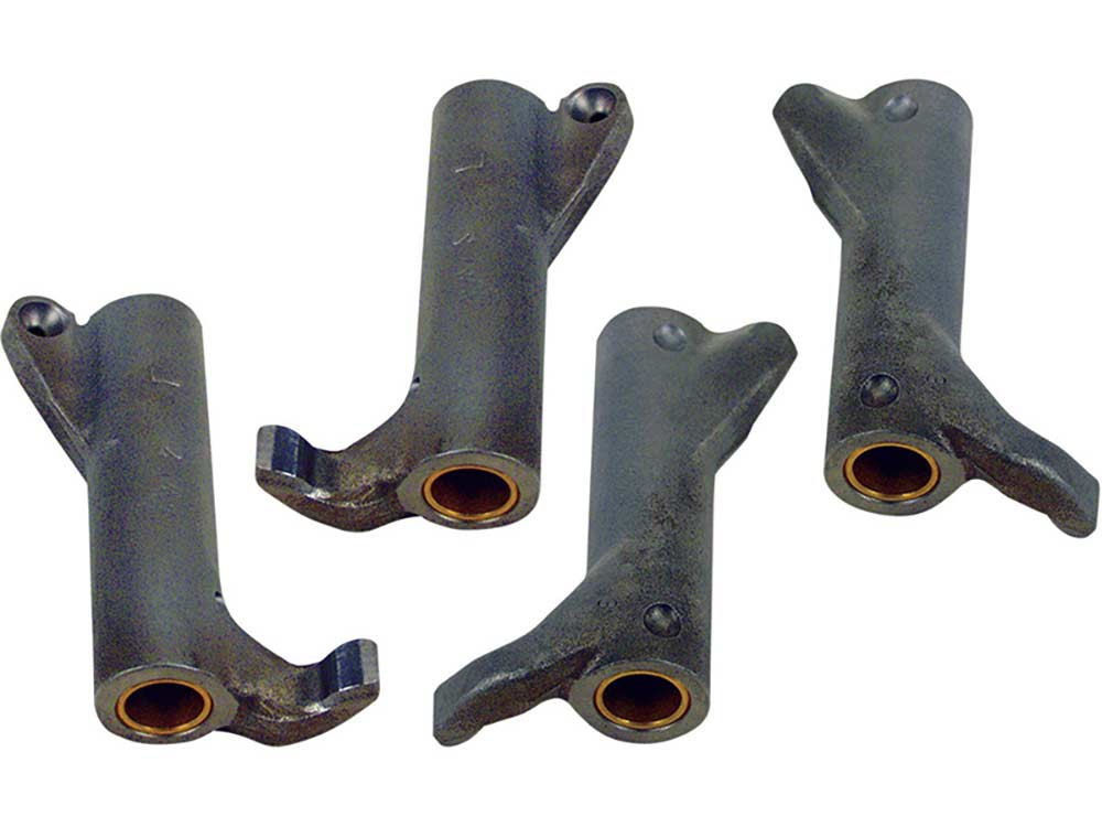 S&S Standard Forged Non Roller Rocker Arm Kit. Fits Big Twin 1984-2017 & Sportster 1986up.
