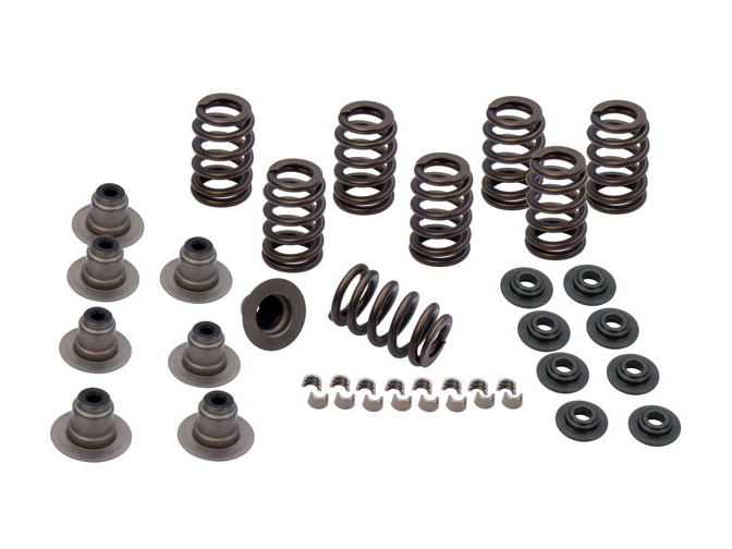 S&S 0.605in. Valve Spring Kit. Fits Milwaukee-Eight 2017up.