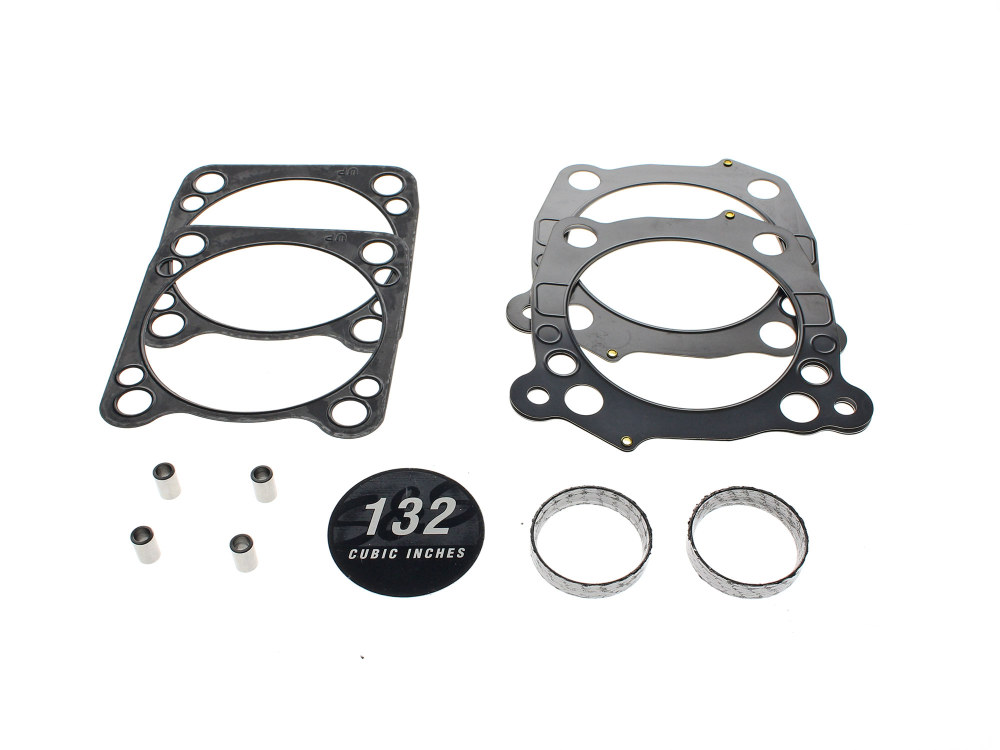 S&S Top End Gasket Kit. Fits Milwaukee-Eight 2017up with 4.320in. Bore & 132ci Cam Cover Badge