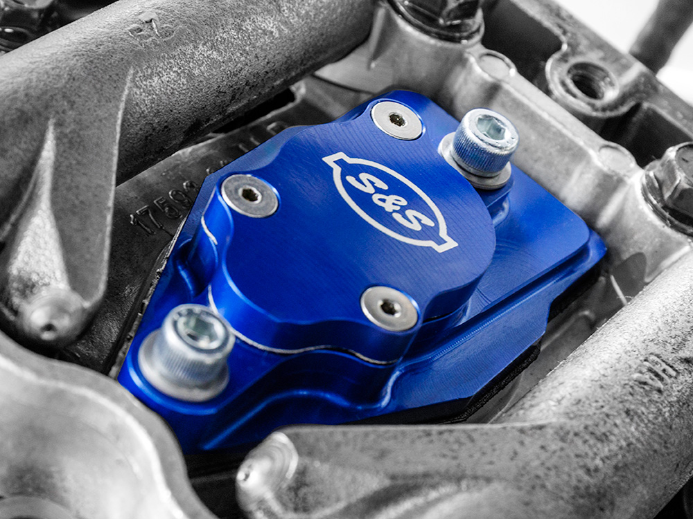 S&S Rocker Box / Cylinder Head Breathers. Fits Twin Cam 1999-2017