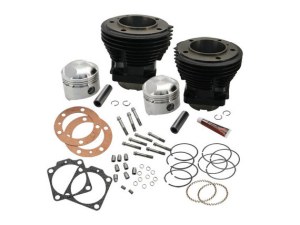 S&S 74ci High Compression Cylinder Kit with 3-7/16in. Bore – Black. Fits Big Twin 1966-1984. S&S 74ci High Compression Cylinder Kit with 3-7/16in. Bore – Black. Fits Big Twin 1966-1984.