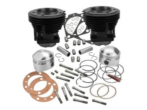 S&S 80ci Cylinder Kit with 3-1/2in. Bore – Black. Fits Big Twin 1978-1984. S&S 80ci Cylinder Kit with 3-1/2in. Bore – Black. Fits Big Twin 1978-1984.