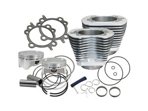 S&S 100ci Big Bore Kit – Silver. Fits Twin Cam 1999-2006 S&S 100ci Big Bore Kit – Silver. Fits Twin Cam 1999-2006