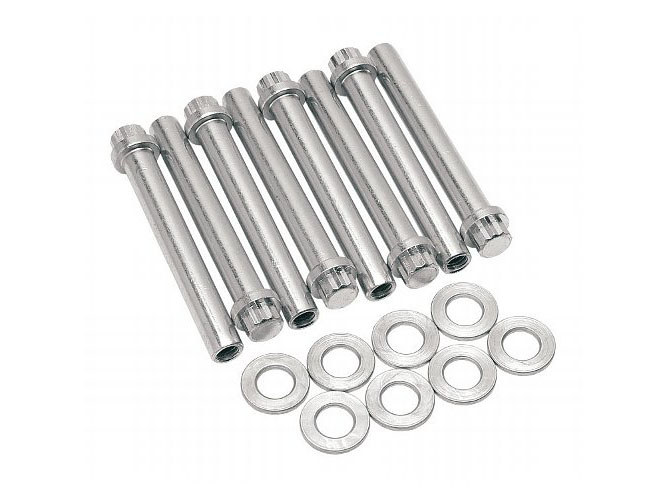 S&S Head Bolt Kit. Fits Twin Cam with S&S Cylinder Heads & 88ci, 95ci, 96ci, 100ci, 106ci & 107ci Engine.