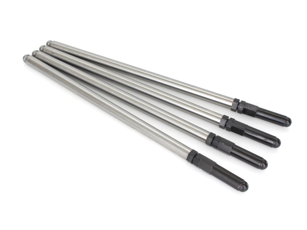 S&S Adjustable Pushrods. Fits Sportster 1991-2003 & Buell 1994-2002.