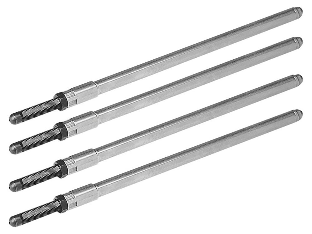 S&S Time-Saver Adjustable Pushrods. Fits Twin Cam 1999-2017.