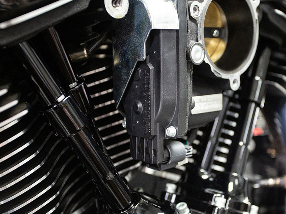 S&S Quickee Adjustable Pushrod Kit – Black. Fits Milwaukee-Eight 2017up.