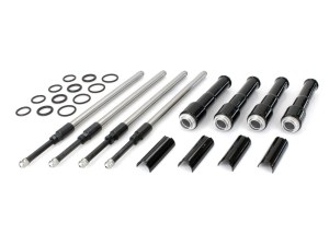 S&S Quickee Adjustable Pushrod Kit – Black. Fits Milwaukee-Eight 2017up. S&S Quickee Adjustable Pushrod Kit – Black. Fits Milwaukee-Eight 2017up.