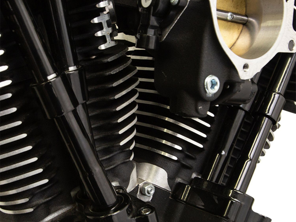 S&S Quickee Adjustable Pushrod Kit – Black. Fits Twin Cam 1999-2017.